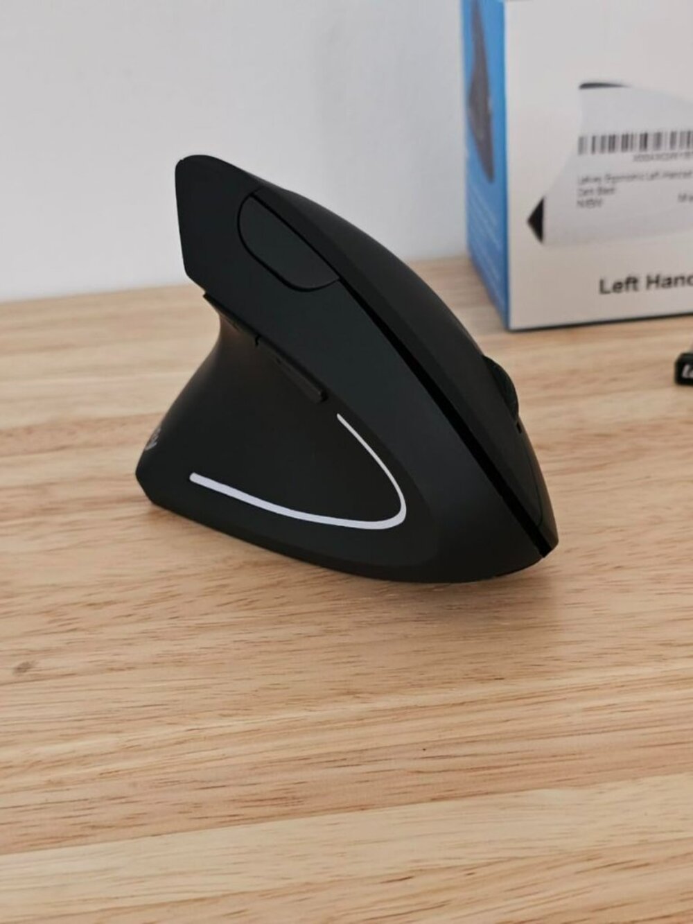 Lekvey Left Handed Mouse, Ergonomic Vertical 2.4G USB Wireless Lefty Mouse